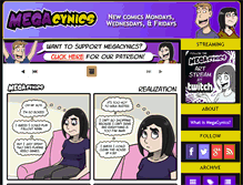 Tablet Screenshot of megacynics.com